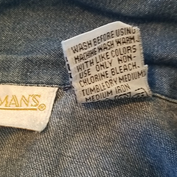 Vtg Denim Dress - Picture 7 of 7